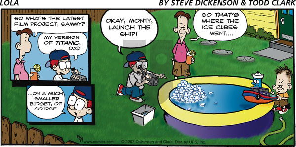 Lola on Sunday August 19, 2007 Comic Strip