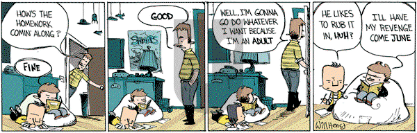 Wallace the Brave - Wednesday January 13, 2016 Comic Strip