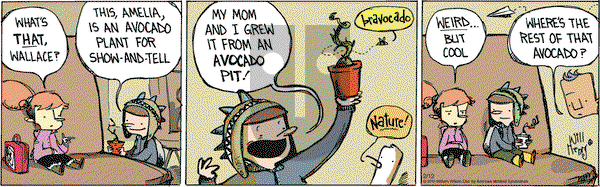 Wallace the Brave on Tuesday February 12, 2019 Comic Strip
