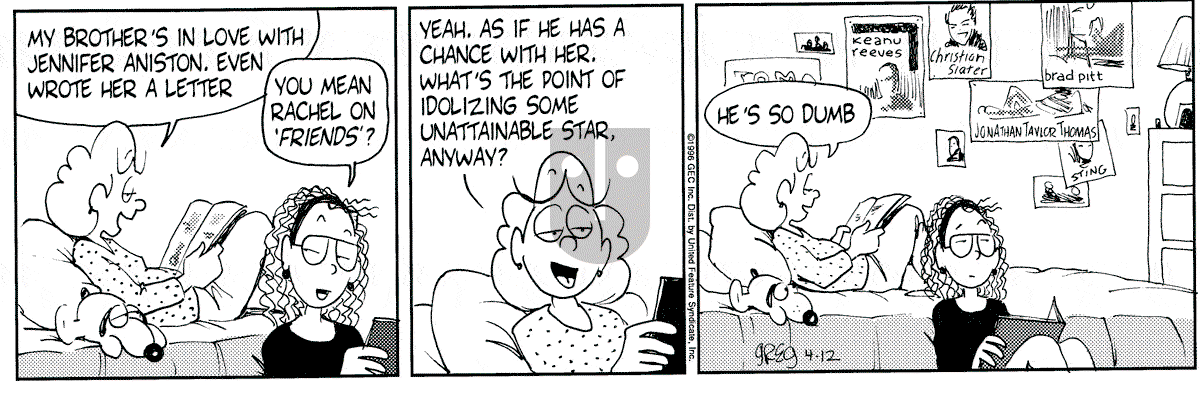 Luann - Friday April 12, 1996 Comic Strip
