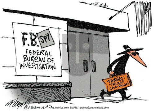 Henry Payne on Tuesday May 22, 2018 Comic Strip