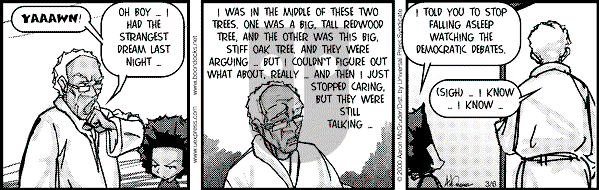 The Boondocks on Monday October 8, 2007 Comic Strip