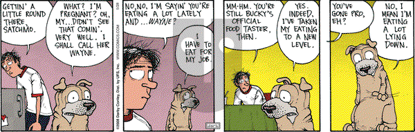 Get Fuzzy on Wednesday May 28, 2008 Comic Strip