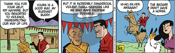 Rip Haywire - Friday July 31, 2009 Comic Strip