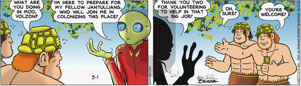 Alley Oop on Wednesday March 1, 2017 Comic Strip