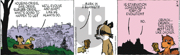 Over the Hedge on Saturday July 19, 2008 Comic Strip