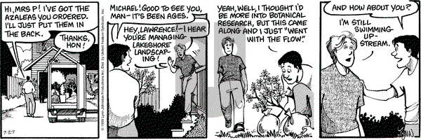 For Better or For Worse on Tuesday July 27, 1999 Comic Strip