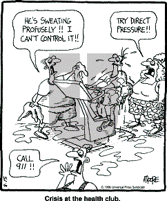 In the Bleachers - Thursday August 15, 1996 Comic Strip