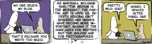 W.T. Duck on Saturday January 10, 2009 Comic Strip