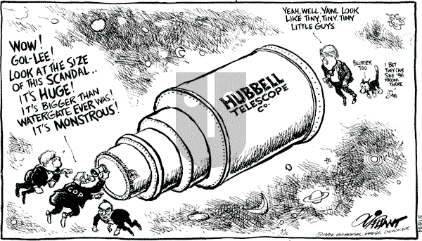 Pat Oliphant - Wednesday March 16, 1994 Comic Strip