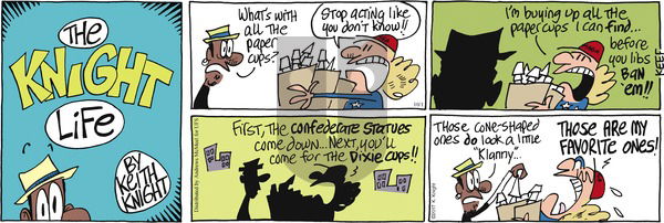 The Knight Life on Sunday October 1, 2017 Comic Strip