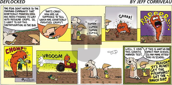 DeFlocked on Sunday March 22, 2015 Comic Strip