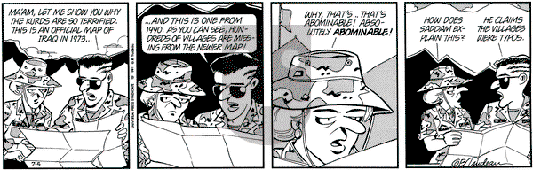 Doonesbury on Friday July 5, 1991 Comic Strip