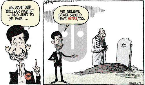 Robert Ariail on Friday April 13, 2012 Comic Strip