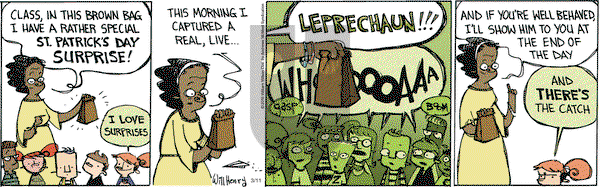 Wallace the Brave on Monday March 11, 2019 Comic Strip