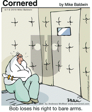 Cornered on Thursday June 7, 2018 Comic Strip