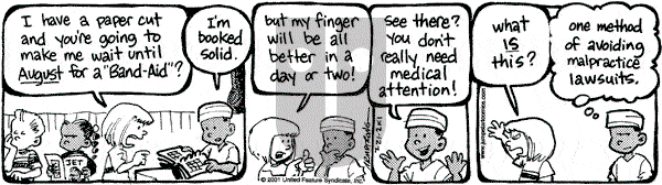 JumpStart on Saturday July 21, 2001 Comic Strip