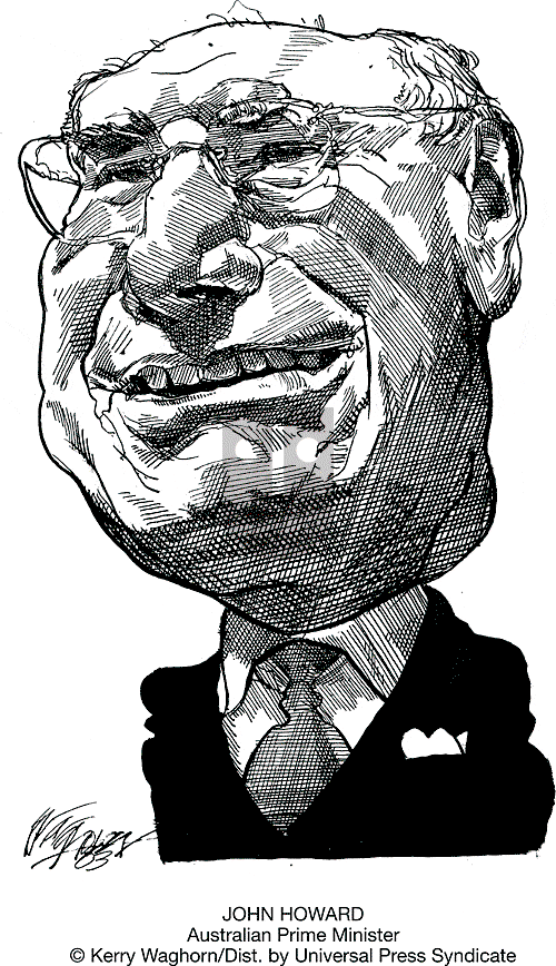 Faces in the News by Kerry Waghorn on Monday April 10, 2006 Comic Strip