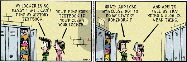 Grand Avenue on Monday May 21, 2018 Comic Strip