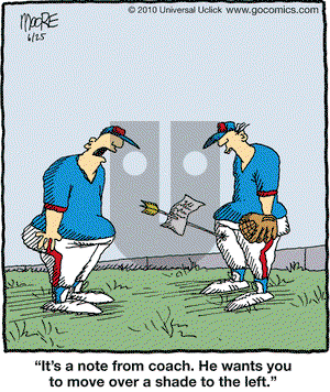 In the Bleachers - Friday June 25, 2010 Comic Strip