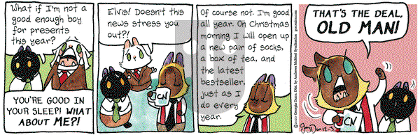 Breaking Cat News on Thursday December 3, 2020 Comic Strip