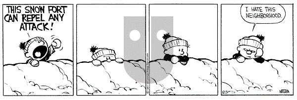 Calvin and Hobbes - Thursday December 31, 1987 Comic Strip