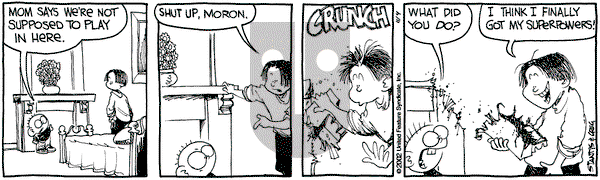 The Buckets on Thursday January 8, 2004 Comic Strip