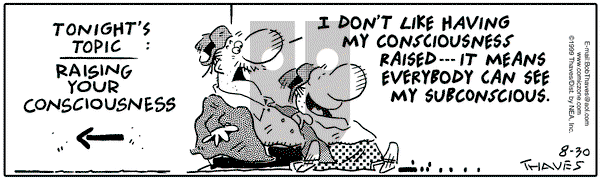 Frank and Ernest on Friday September 10, 1999 Comic Strip