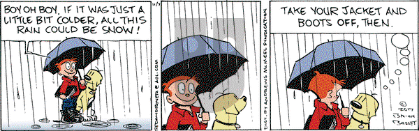 Red and Rover on Tuesday November 7, 2017 Comic Strip