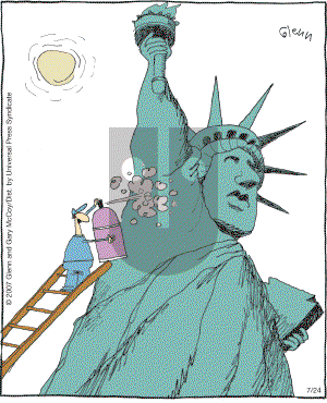 The Flying McCoys on Tuesday July 24, 2007 Comic Strip