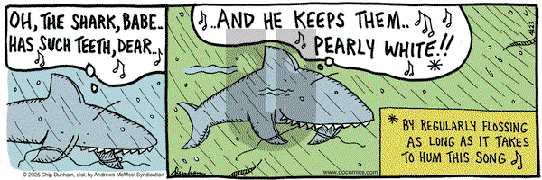 Overboard on Wednesday April 23, 2025 Comic Strip