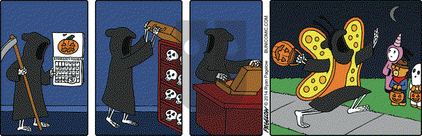 Buni on Monday November 3, 2014 Comic Strip