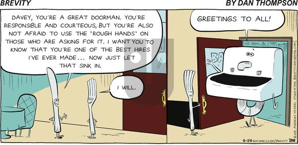Brevity on Sunday September 29, 2019 Comic Strip