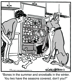 Marmaduke on Tuesday January 2, 2007 Comic Strip
