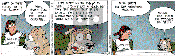 Get Fuzzy on Friday June 12, 2015 Comic Strip