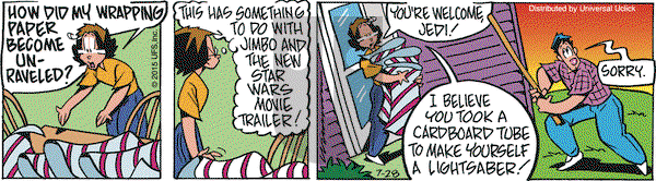 Rose is Rose on Tuesday July 28, 2015 Comic Strip