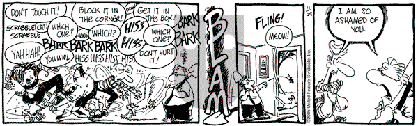 The Buckets on Wednesday November 29, 2006 Comic Strip