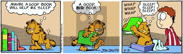 Garfield on Thursday March 31, 1988 Comic Strip