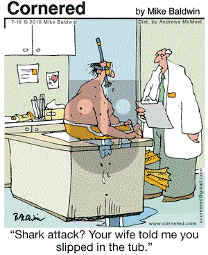 Cornered on Wednesday July 18, 2018 Comic Strip