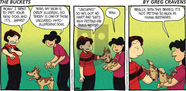 The Buckets on Sunday March 17, 2019 Comic Strip