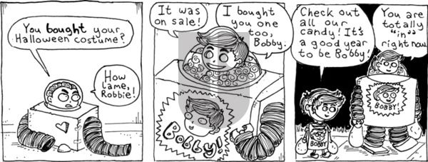 Robbie and Bobby on Saturday December 21, 2024 Comic Strip
