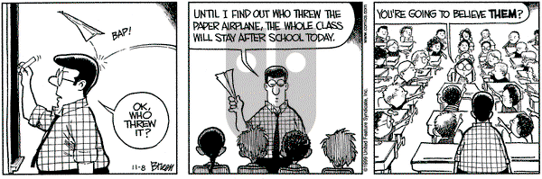 Grand Avenue on Monday November 8, 1999 Comic Strip