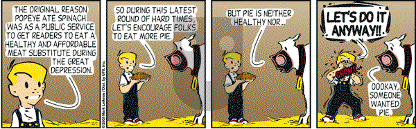Cow and Boy Classics on Tuesday December 2, 2008 Comic Strip