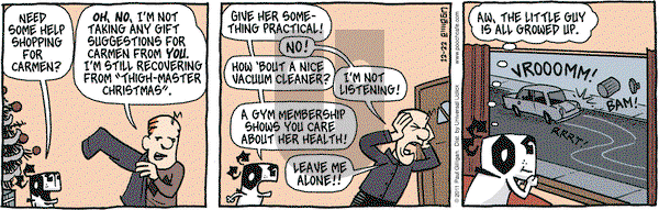Pooch Cafe on Thursday December 22, 2011 Comic Strip