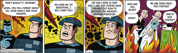 Rip Haywire on Saturday April 19, 2025 Comic Strip
