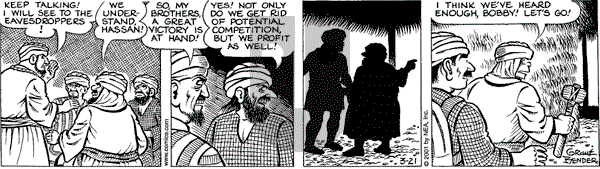Alley Oop on Wednesday March 21, 2001 Comic Strip