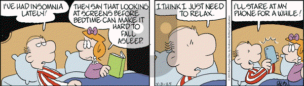 Drabble - Thursday April 3, 2025 Comic Strip