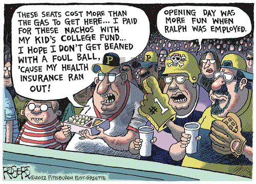 Rob Rogers on Thursday April 5, 2012 Comic Strip