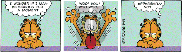 Garfield on Wednesday May 13, 2009 Comic Strip