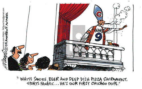Henry Payne - Thursday May 8, 2025 Comic Strip